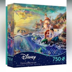 Little Mermaid Puzzle Thomas Kinkade 750 pieces